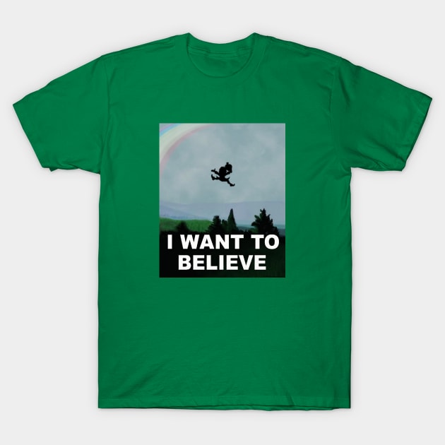 Leprechaun - Believe T-Shirt by geekbias